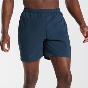 Gymshark Arrival 7" Shorts Navy Multiple Sizes NWT in Packaging